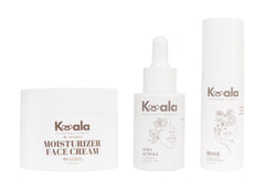 Glow Essentials Trio – Face Cream, Serum & Mist Combo - 3